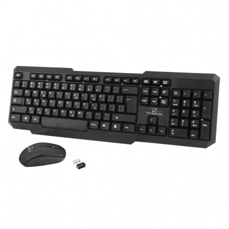 TK108 Titanum juhtmevaba 2.4ghz usb memphis komplekt