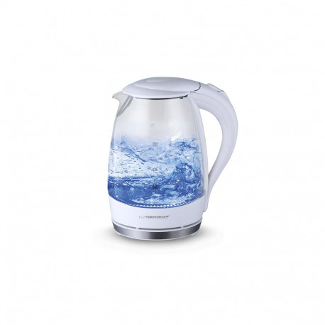 EKK011W Esperanza klaasist elektriline veekeetja salto angel 1.7 l valge