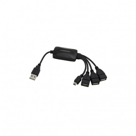 EA114 Esperanza usb 2.0 jaotur 3x usb + 1x mini usb