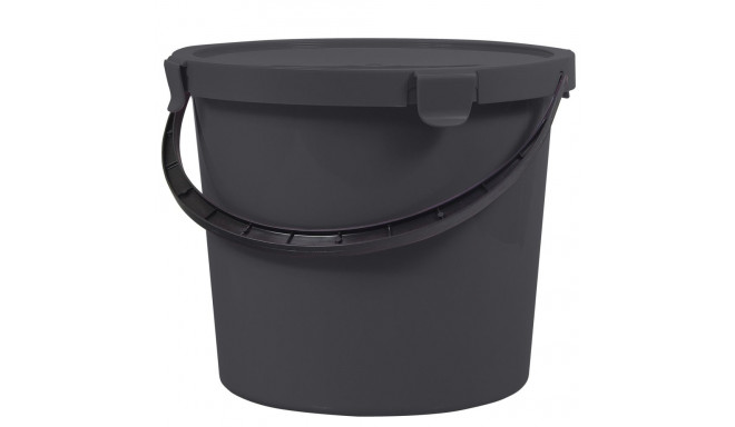 Wiadro kaanega Plast Team Berry 10L tumehall