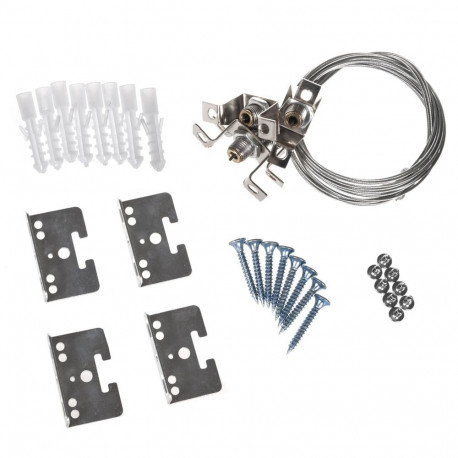 Linki do montażu panelu led sufitowego Led4U LD158 -zestaw pasuje do 600*600,300*300, 300*600,300*12