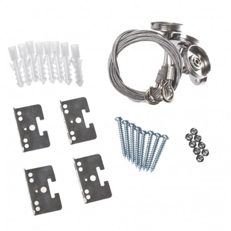 Linki led-paneeli laemontaaži jaoks Led4U LD159 -komplekt sobib 600*600, 300*300, 300*600, 300*1200,