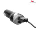 Ładowarka samochodowa max4,8A 2xUSB Maclean Energy MCE157 Qualcomm Quick Charge QC 3.0 plus kabel 1.