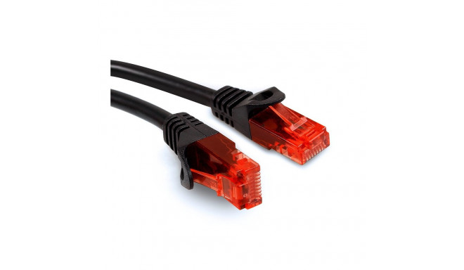 Kaabel, patchcord, UTP Maclean, pistik-pistik, Cat6, 1m, must, MCTV-740