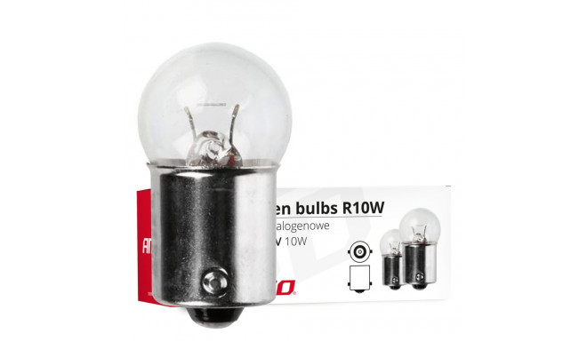 Żarówki halogenowe r10w ba15s 24v 10 szt. amio-01004