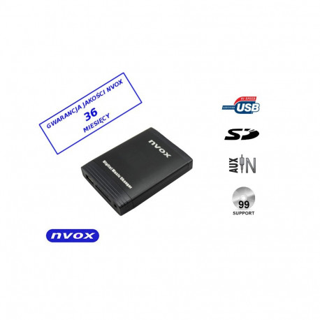 Digitaalne vahetaja MP3 USB SD MAZDA koos CAN BUS... (NVOX NV1086M MAZDA 2 CAN 2014)