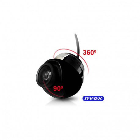 Nvox cm360 samochodowa kamera cofania obrotowa o 360 stopni ntsc