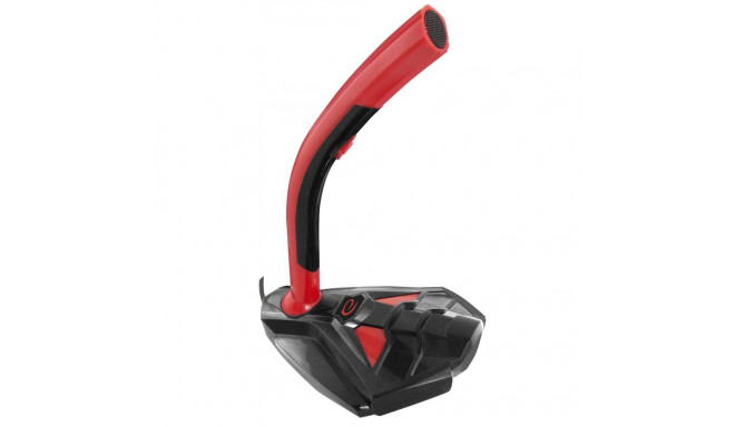 EGH101 mänguritele mikrofon Predator punane Esperanza