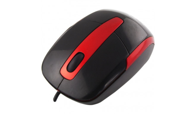 TM108K Mysz przewodowa 3D optyczna USB Barracuda czarna Titanum