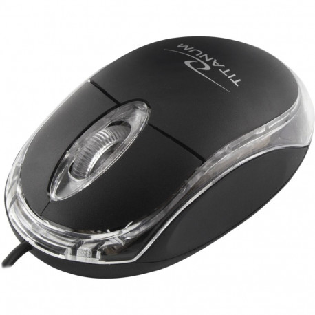 TM102K juhtmega 3D optiline USB Raptor must hiir Titanum