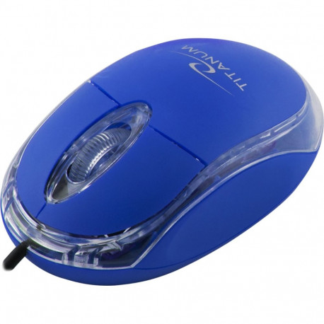 TM102B Juhtmega 3D optiline USB hiir Raptor sinine Titanum