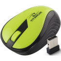 TM114G Mysz bezprzewodowa 2.4GHz 3D optyczna USB Rainbow zielona