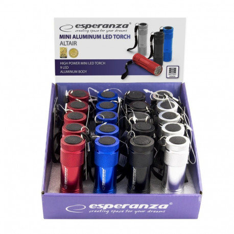 EOT004M Led alumiiniumist taskulamp Altair Esperanza (20 tk.)