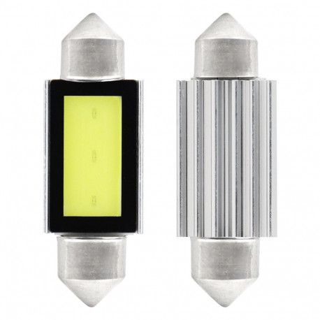 led canbus cob3 festoon c5w c10w c3w 39mm valge 12v pirnid