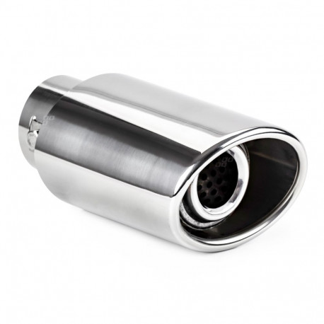 Końcówka tłumika wydechu stal nierdzewna mt 003 chrom amio-01303