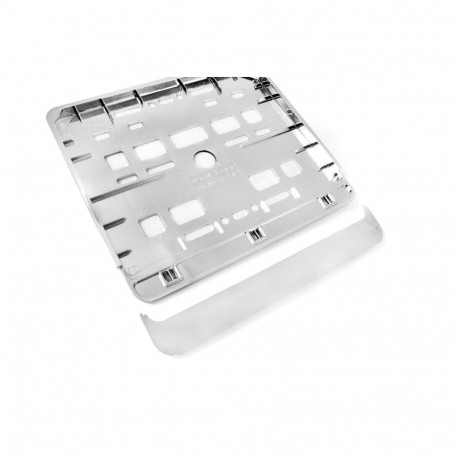 Kroomitud mootorratta numbrimärgi raam amio-01167