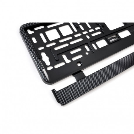 Elastsest süsinikust numbrimärgi raam amio-01165