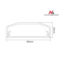 MC-695 W 43000 Listwa maskująca do kabli 60x20x750mm plastik systemowa