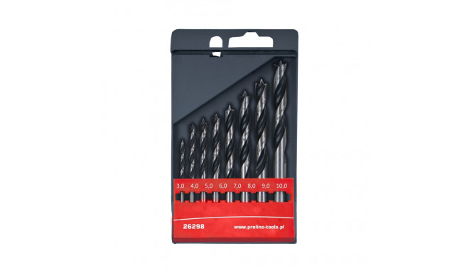 26295 puurpadrunid puidu jaoks 4.0-10.0mm komplekt 5 osa