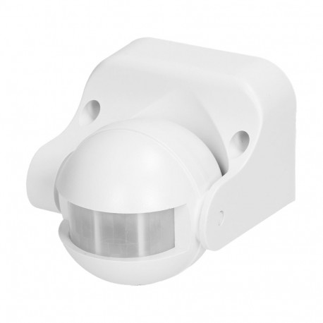 liikumisandur 180°, vertikaalne reguleerimine, IP44, 1200W, valge