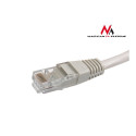 MCTV-646 Przewód, kabel patchcord UTP 5e wtyk-wtyk 0,5 m szary Maclean