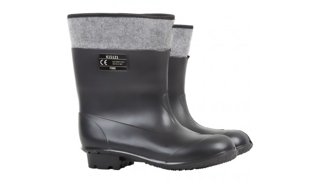 Kalosze filcowe męskie, pvc, r. 46