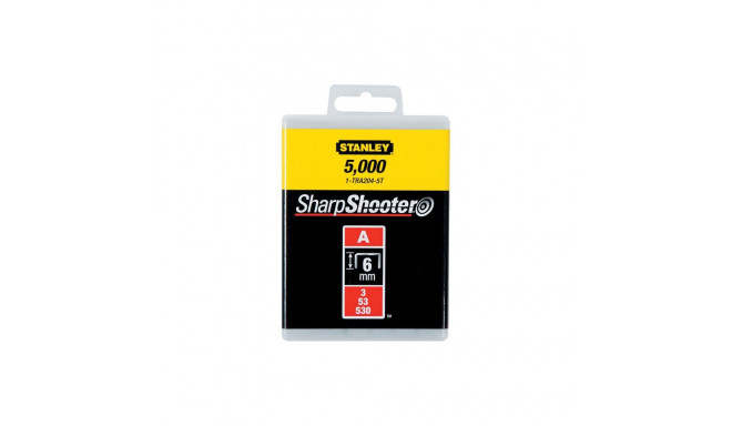 TRA205T1 Zszywka typ A, 3/53/530, 8 mm, 1000 sztuk, Stanley 1-TRA205T