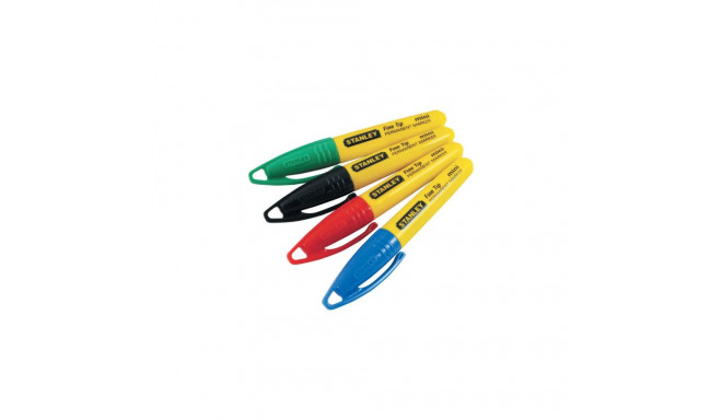473241 Mini marker must ümmargune ots Stanley (72 tk.)