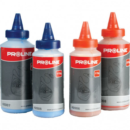 Kreda traserska niebieska 225g, dozownik plast. proline