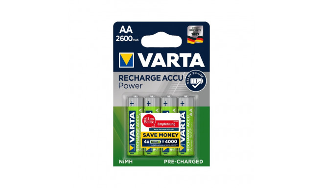 Aku VARTA AA 2600mAh 4tk./bl.