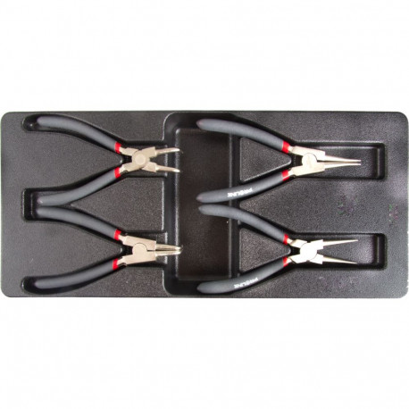 Tacka na szczypce segera 4szt. pusta