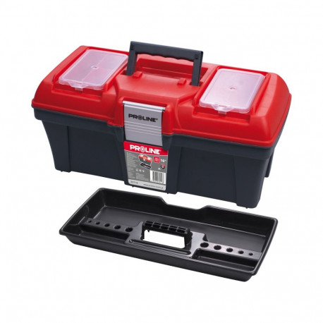 Proline alumiiniumist tööriistakast klambriga 16", 398x200x186