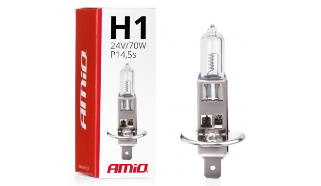 Żarówka halogenowa h1 24v 70w amio-01482