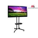 Stand wózek do TV Maclean, profesjonalny, do TV, na kółkach, max. VESA 600x400, max. 55kg, MC-661