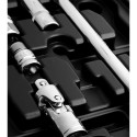 Klucze nasadowe 1/4", 1/2", zestaw 86 szt., CrV