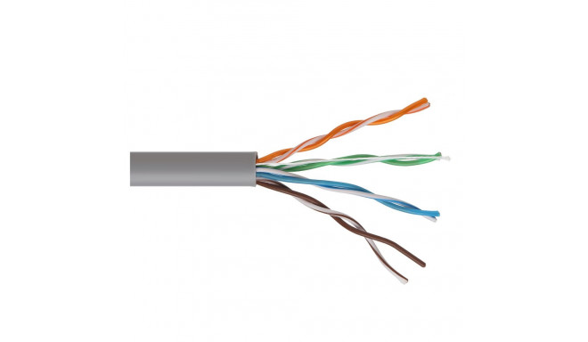 Võrgukaabel keerdpaar Maclean, UTP, Cat 5e, RJ45, CCA, 4*2*50, 100m, MCTV-579