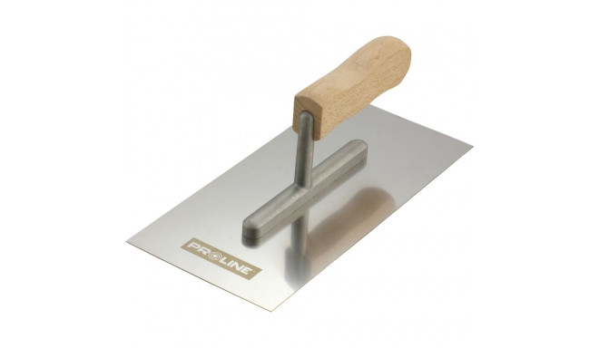 Paca nierdzewna 580*130mm gładka rączka drew.zam proline