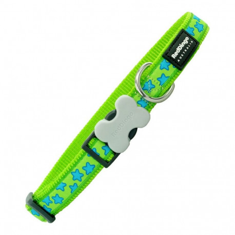 Koera kaelarihm Red Dingo Täht Tähed (2,5 x 41-63 cm)