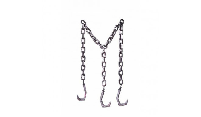 Costune accessorie My Other Me 180 X 55 X 5 cm Chains Butcher Grey PVC (12)