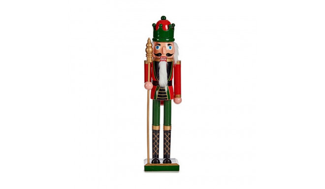 Decorative Figure Nutcracker Music Movement Red Green Extendable Plastic