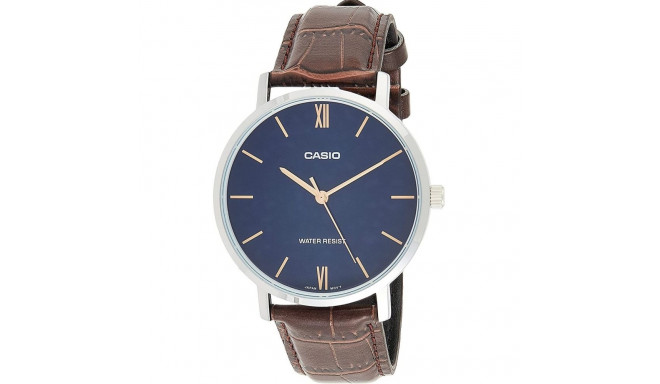 Meeste Kell Casio MTP-VT01L-2BUDF Must (Ø 40 mm)