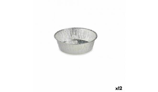 Set of Food Trays Kinvara 30287 Disposable Circular 12 Units