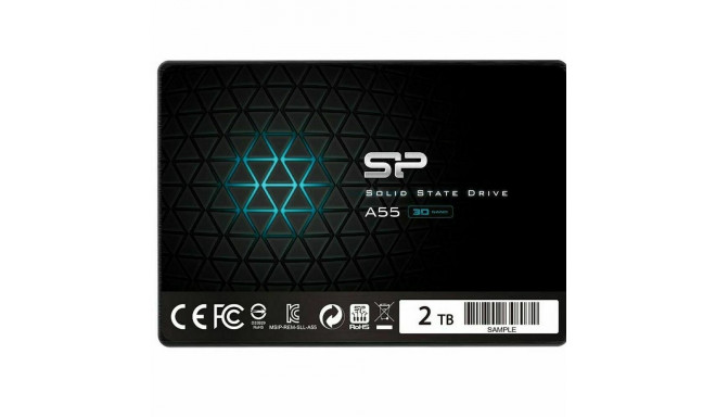 Hard Drive Silicon Power Ace A55 2 TB SSD Black