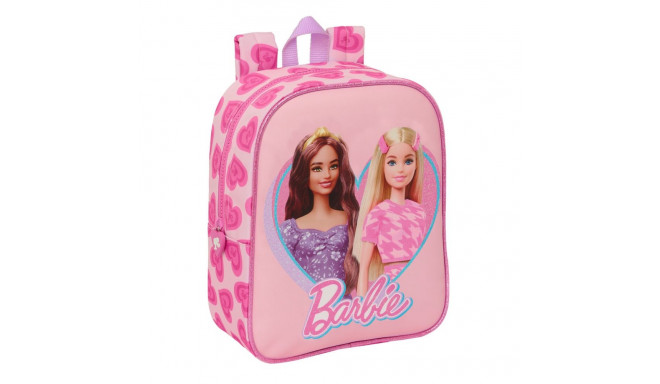 Child bag Barbie Love Pink 22 x 27 x 10 cm