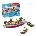 Playset Playmobil Action Heroes - Fireboat and Water Scooter 71464 52 Tükid, osad