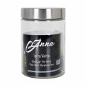 Jar Anna 1,25 L Glass Steel (12 Units)