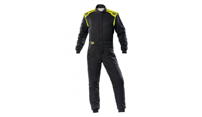 Racing jumpsuit OMP FIRST-S Black/Yellow 44
