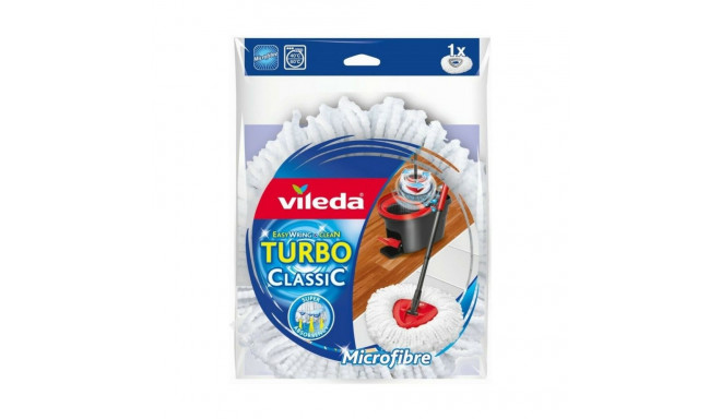 Mop Replacement To Scrub Vileda TURBO ClassiC Microfibre (1 Unit)