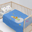 Bedding set HappyFriday Le Petit Prince Accolade Multicolour Baby Crib 2 Pieces