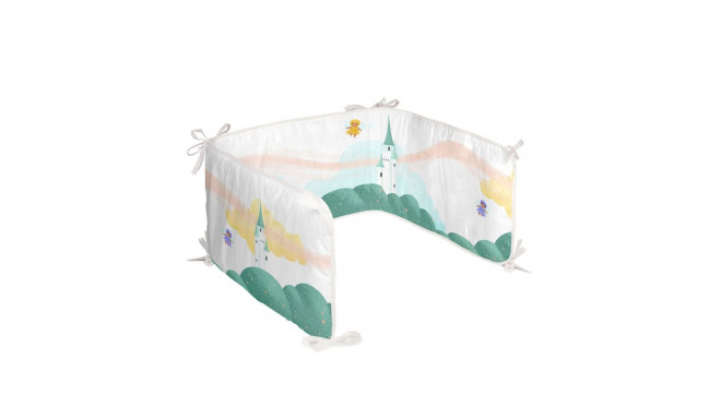 Cot protector HappyFriday Mr Fox Dreaming Multicolour 210 x 40 cm